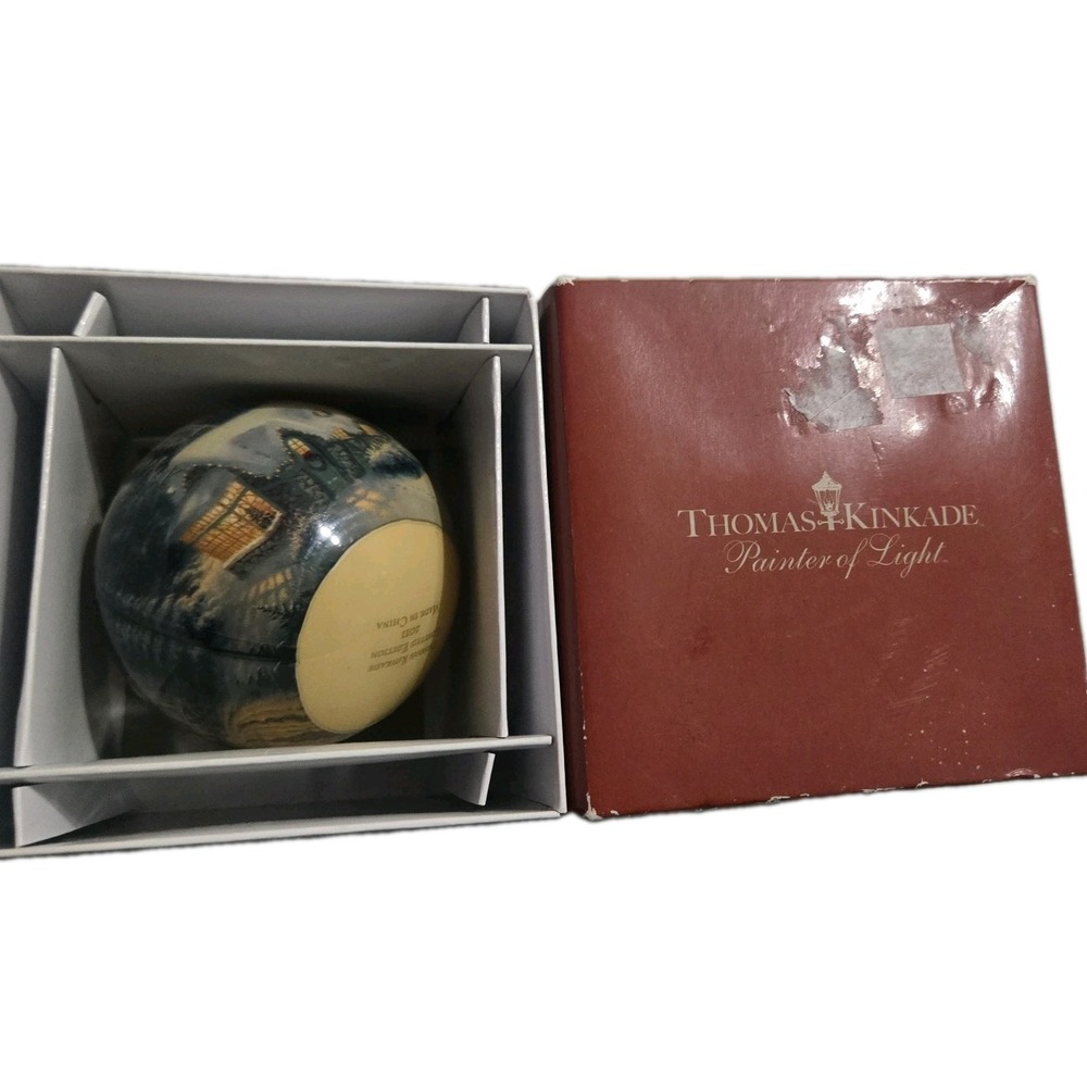 THOMAS KINKADE-SEARS 2011 LIMITED EDITION HOLIDAY ORNAMENT
